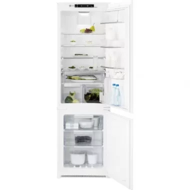 Electrolux ENN2854COW beépíthető kombinált No Frost hűtőszekrény