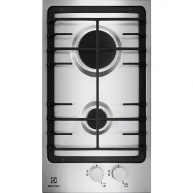 Electrolux EGG3322NVX beépíthető dominó gázfőzőlap, 2 gázégő, szikragyújtás, 29 cm