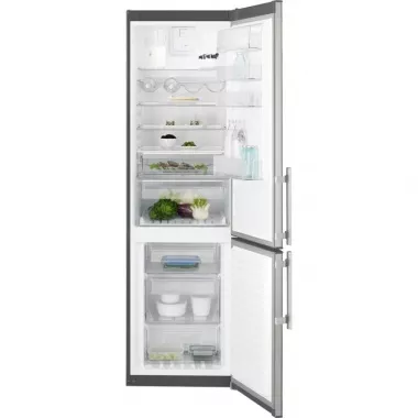 Electrolux EN3854POX alulfagyasztós No Frost kombinált hűtőszekrény