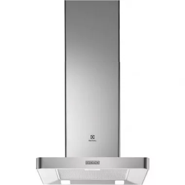 Electrolux EFB60460OX beépíthető kürtős páraelszívó, 60 cm, inox, 3 fokozatú nyomógombos vezérlés, ezüst kezelőpanel, led világítás
