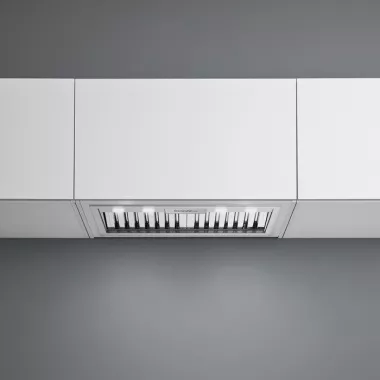 Falmec Gruppo Incasso Professional 80 álkürtőbe építhető páraelszívó, inox, 81 cm széles