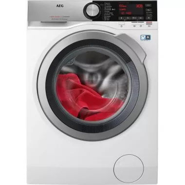 AEG L7FEC41S elöltöltős gőzfunkciós mosógép, 10 kg, 1400 f/p., ökoinverter motor, nagy lcd kijelző, woolmark blue