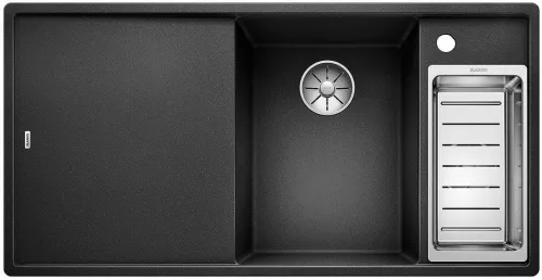 Blanco Axia III 6 S Silgranit mosogató fa tartozékkal /antracit/