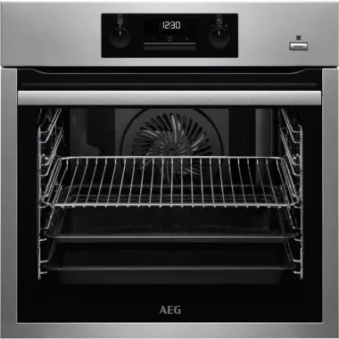 AEG BPS351120M SteamBake beépíthető sütő gőzfunkcióval, pirolitikus tisztítás