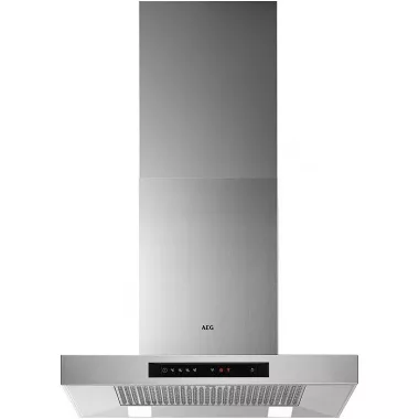 AEG DBB5660HM fali kürtős páraelszívó, 60 cm, 3+1 fokozatú érintővezérlés, hob2hood, breeze funkció, kürtőkészlet(tartalmazza)