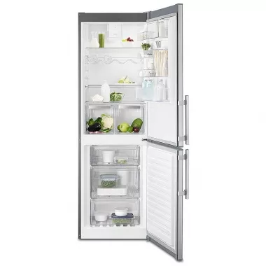 Electrolux EN3455MFX alulfagyasztós No Frost kombinált hűtőszekrény