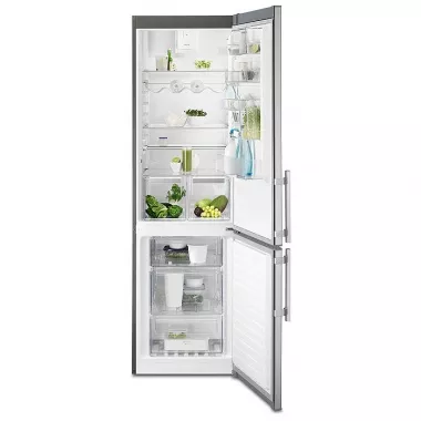 Electrolux EN3855MFX alulfagyasztós No Frost kombinált hűtőszekrény