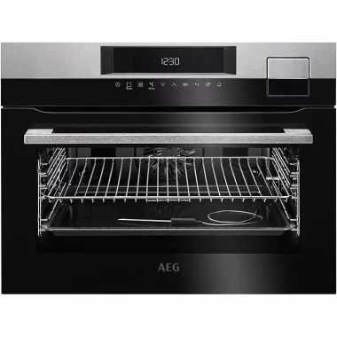 AEG KSK792220M SteamPro beépíthető kompakt gőzsütő, sousvide, maghőmérő, érintővezérlés, magyar menü