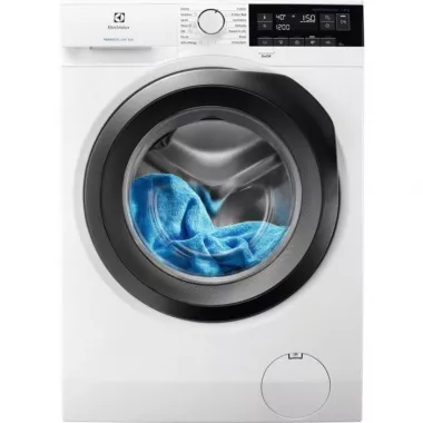 Electrolux EW6F349S elöltöltős mosógép, 9 kg, 1400 f/p., inverter motor, timemanager, led kijelző, woolmark blue