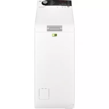AEG LTX7E272E felültöltős gőzmosógép, 7 kg, 1200 f/p., inverter motor, lcd kijelző, woolmark green