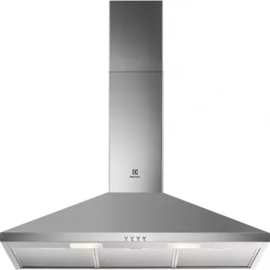 Electrolux LFC319X fali kürtős páraelszívó, 90 cm, inox, 3 fokozatú nyomógombos vezérlés, led világítás