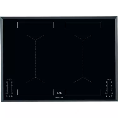 AEG IKE74451FB beépíthető indukciós főzőlap, 70 cm, hob2hood, fullbridge funkció, 2+2 zóna, csúszkás érintővezérlés