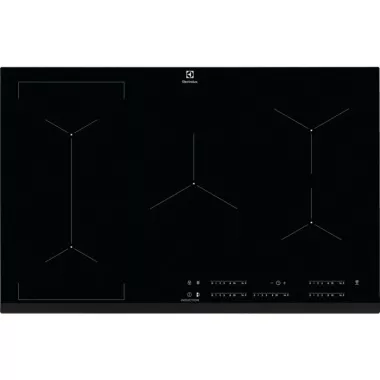 Electrolux EIV835 beépíthető indukciós főzőlap, hob2hood,  bridge funkció, csúszkás érintővezérlés