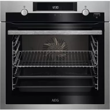 AEG BCE455350M SteamBake beépíthető sütő gőzfunkcióval, katalitikus tisztítás