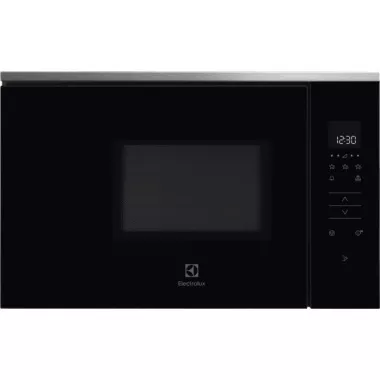 Electrolux  KMFE172TEX beépíthető mikrohullámú sütő, 17 l, érintőkijelző, felső szekrénybe is beépíthető, elektronikus ajtónyitás