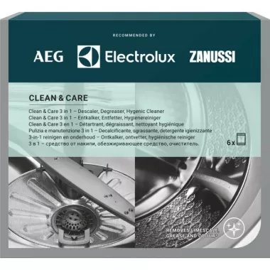 Electrolux mosó-és mosogatógép fertőtlenítő, zsíroldó és vízkőoldó, M3GCP400 (6 db)