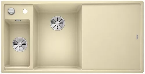 Blanco Axia III 6 S Silgranit mosogató üveg vágólap tartozékkal /Bal/ /pezsgő/