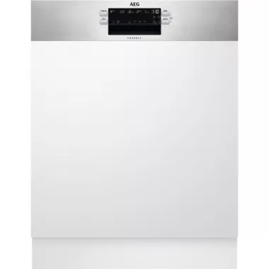 AEG FES5395XZM beépíthető kezelőpaneles mosogatógép, 14 teríték, maxiflex fiók, airdry, led kijelző