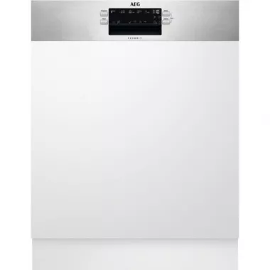 AEG FEE53670ZM beépíthető kezelőpaneles mosogatógép, 13 teríték, airdry, inverter, glasscare, extradry, timesaver, 44 db(a)