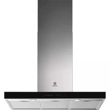 Electrolux LFT769X fali kürtős páraelszívó, 90 cm, inox, 3+1 fokozatú érintővezérlés, hob2hood, breeze funkció,  led világítás