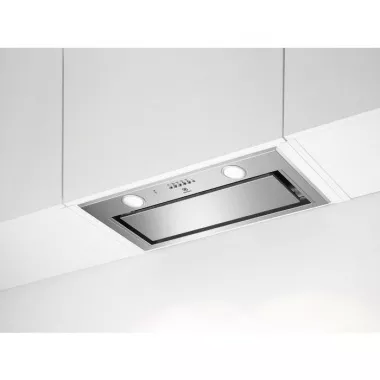 Electrolux LFG716X álkürtőbe építhető páraelszívó, inox, süllyesztett, 54 cm, hob2hood, 3+1 fokozat, nyomógombos vezérlés, led világítás