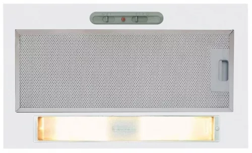 Cata G-45 WH/L álkürtőbe építhető páraelszívó /fehér/, 45 cm, 335 m3/h, tolókapcsolós vezérlés, led világítás