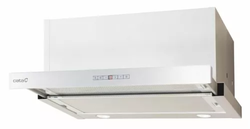 Cata TFH-7600 X beépíthető teleszkópos páraelszívó, inox