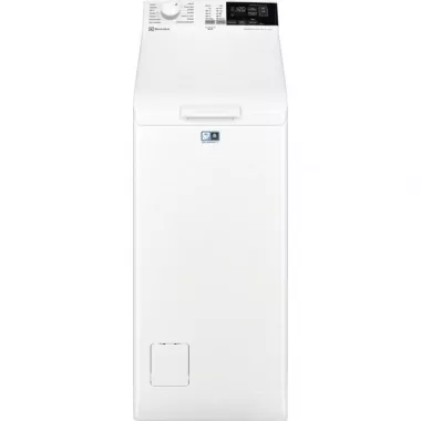 Electrolux EW6T4262H felültöltős mosógép, 6 kg, 1200 f/p., timemanager, magyar nyelvű kezelőpanel, lcd kijelző, woolmark blue
