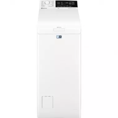 Electrolux EW6T3062H felültöltős mosógép, 6 kg, 1000 f/p., timemanager, magyar nyelvű kezelőpanel, nagy lcd kijelző, woolmark blue