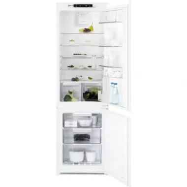 Electrolux ENN2853COW beépíthető kombinált No Frost hűtőszekrény