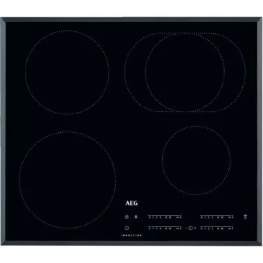 AEG IKB64413FB beépíthető indukciós főzőlap, 60 cm, hob2hood, csúszkás érintővezérlés, ovális zóna