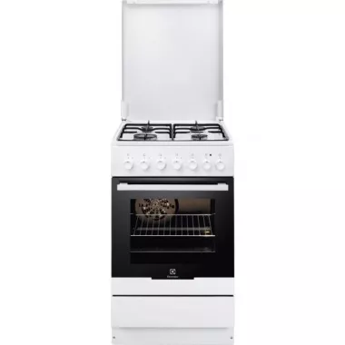 Electrolux EKK51350OW kombinált tűzhely, fehér, mechanikus percszámláló
