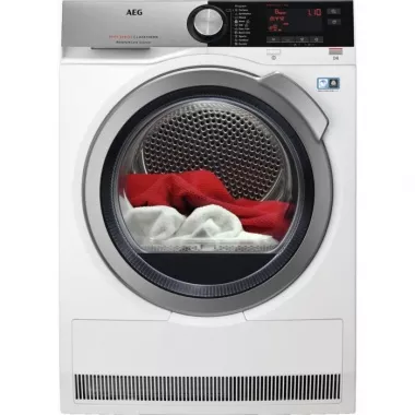 AEG T8DEC68S hőszivattyús szárítógép, 8 kg, heatpump, nagy lcd, woolmark blue, 65 db(a)