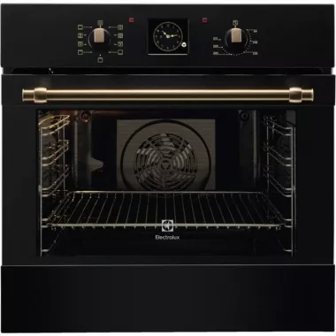 Electrolux EOB3400BOR beépíthető rusztikus sütő /fekete/