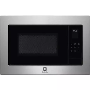 Electrolux EMS4253TEX beépíthető mikrohullámú sütő, inox, 25 l, grill funkció