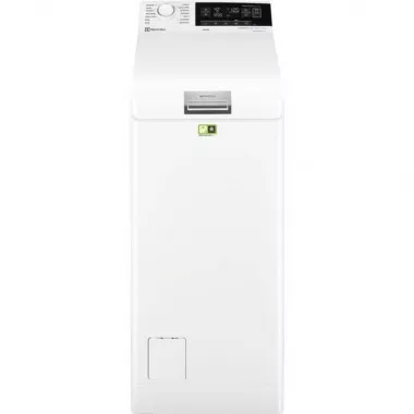 Electrolux EW7T3372 felültöltős gőzmosógép, 7 kg, 1300 f/p., inverter motor, nagy lcd kijelző, woolmark green