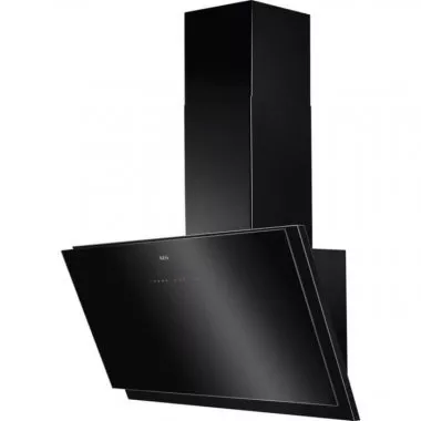 AEG DVB5960HB fali döntött páraelszívó, 90 cm, fekete, 3+1 fokozatú érintővezérlés, hob2hood, breeze funkció, kürtőkészlet(tartalmazza)