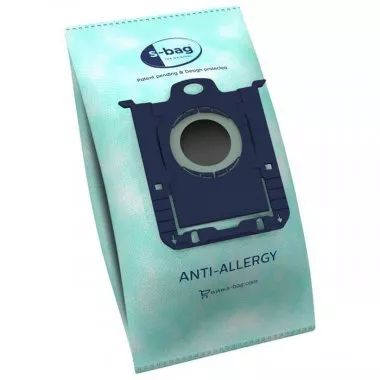 Electrolux E206S S-Bag® Anti-Allergy porzsák, 4 db, szintetikus, hosszú élettartam, antiallergén