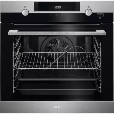 AEG BPK556320M SteamBake beépíthető sütő gőzfunkcióval, pirolitikus tisztítás, maghőmérő