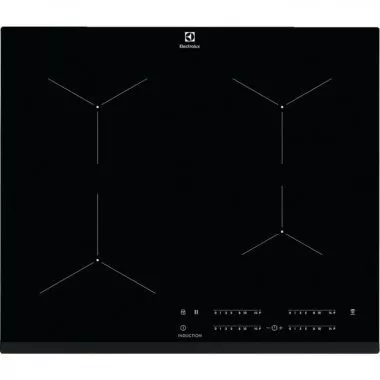 Electrolux EIT61443B beépíthető indukciós főzőlap, hob2hood, 60 cm, csúszkás érintővezérlés, időzítő, gyors felfűtés