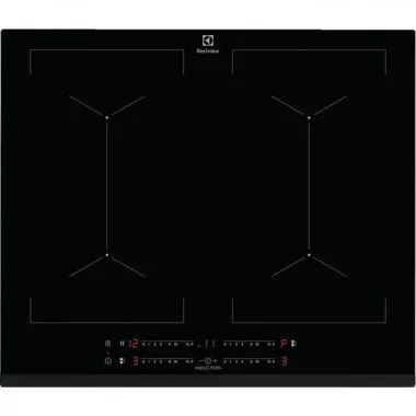 Electrolux EIV644 beépíthető indukciós főzőlap, full bridge funkció, 60cm, csúszkás érintővezérlés, gyors felfűtés
