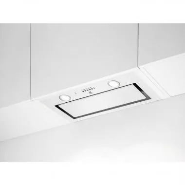 Electrolux LFG716W álkürtőbe építhető páraelszívó, fehér, süllyesztett, 54 cm, hob2hood, 3+1 fokozat, nyomógombos vezérlés, led világítás