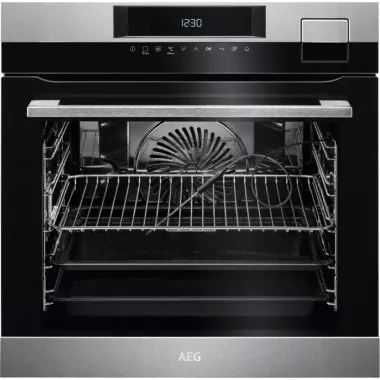 AEG BSK792320M SteamPro beépíthető gőzsütő, sousvide, gőz tisztítás, maghőmérő, érintővezérlés, magyar menü