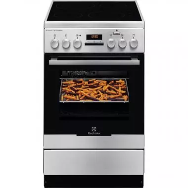 Electrolux EKI54970OX PlusSteam indukciós tűzhely, gőzfunkcióval, inox, airfry, katalitikus tisztítás, teleszkópos sütősín