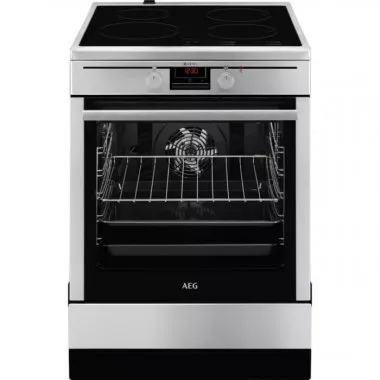 AEG CIB6441ABM indukciós tűzhely, 60 cm, 72 l, 4 indukciós zóna, airfry sütőtálca, érintővezérlés, teleszkópos sütősín