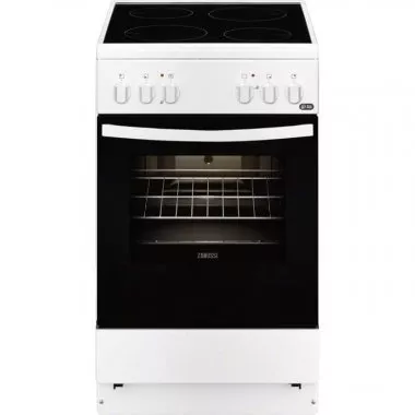 Zanussi ZCV540G1WA elektromos tűzhely, pizza funkcióval, fehér, maradékhő kijelzés