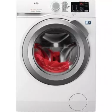AEG L6FBI48S elöltöltős mosógép, 8 kg, 1400 f/p., inverter motor, lcd kijelző, woolmark blue