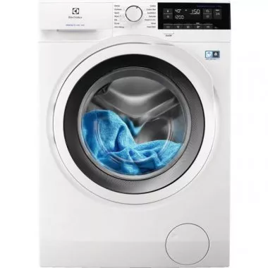 Electrolux EW6F328W elöltöltős mosógép, 8 kg, 1200 f/p., inverter motor, timemanager, led kijelző, woolmark blue