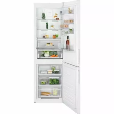 Electrolux LNC7ME32W1 kombinált hűtőszekrény, nofrost, 186 cm, 230/101 l, customflex, twintech, multiflow, 10 év kompresszor garancia