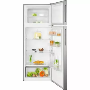 Electrolux LTB1AE24U0 felülfagyasztós kombinált hűtőszekrény, inox, 144 cm, 165/41 l